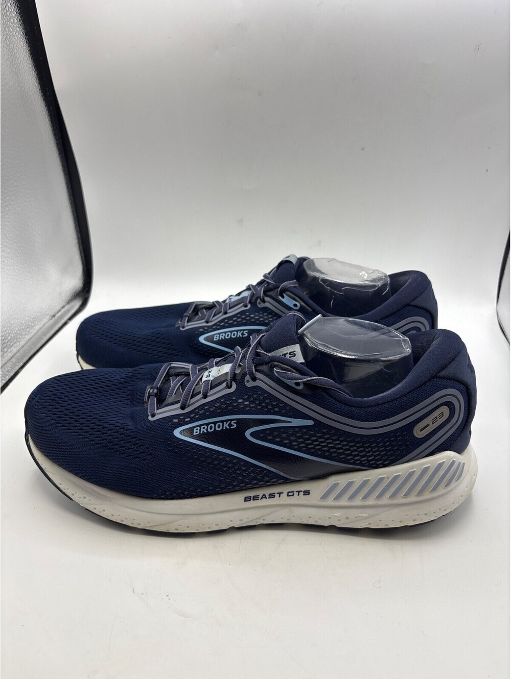 Brooks Beast GTS 23 Navy Running Shoes 1104011D495 Mens Size 14 NO INSOLES - Picture 3 of 10